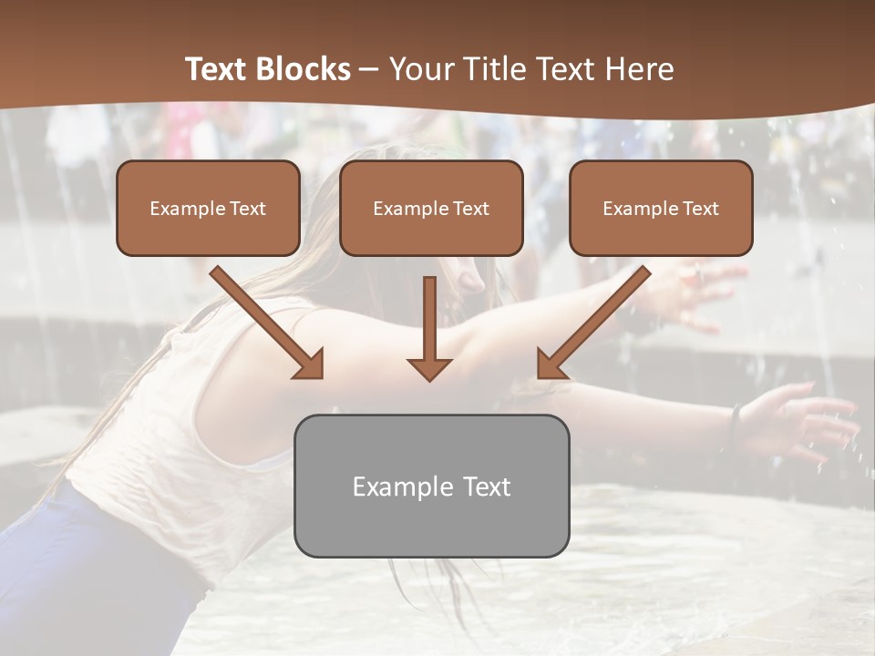 Temperature Enjoying Youth PowerPoint Template