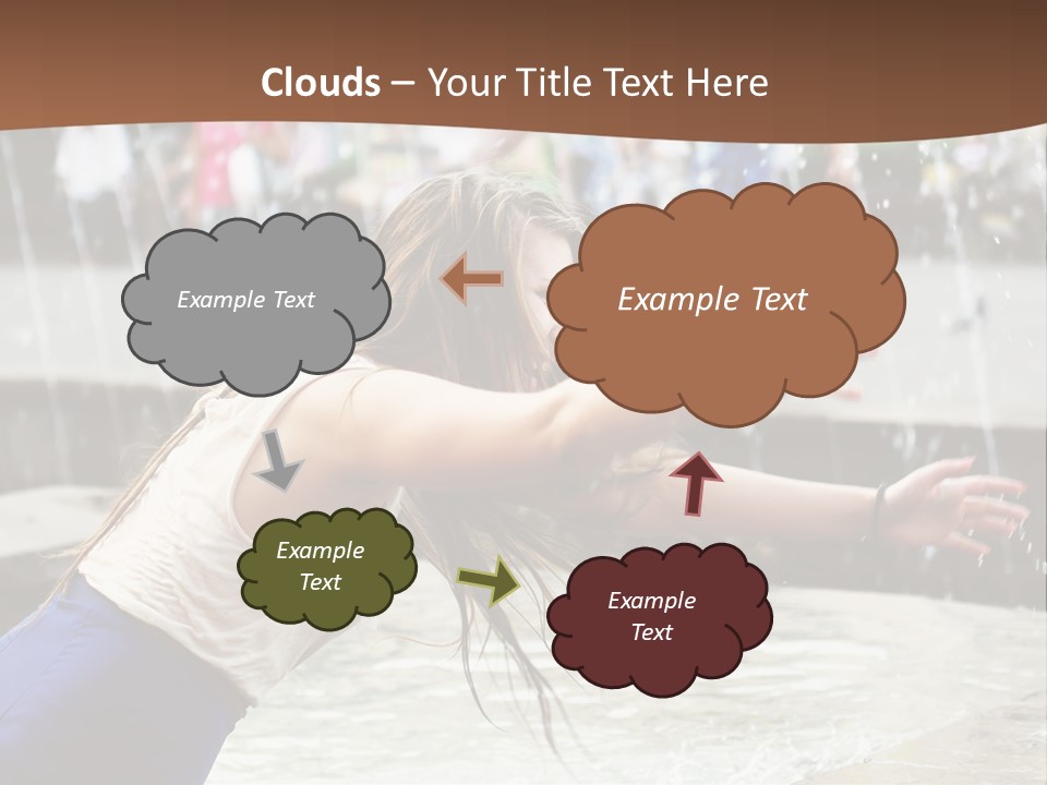 Temperature Enjoying Youth PowerPoint Template