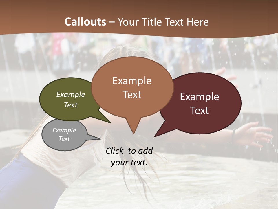 Temperature Enjoying Youth PowerPoint Template