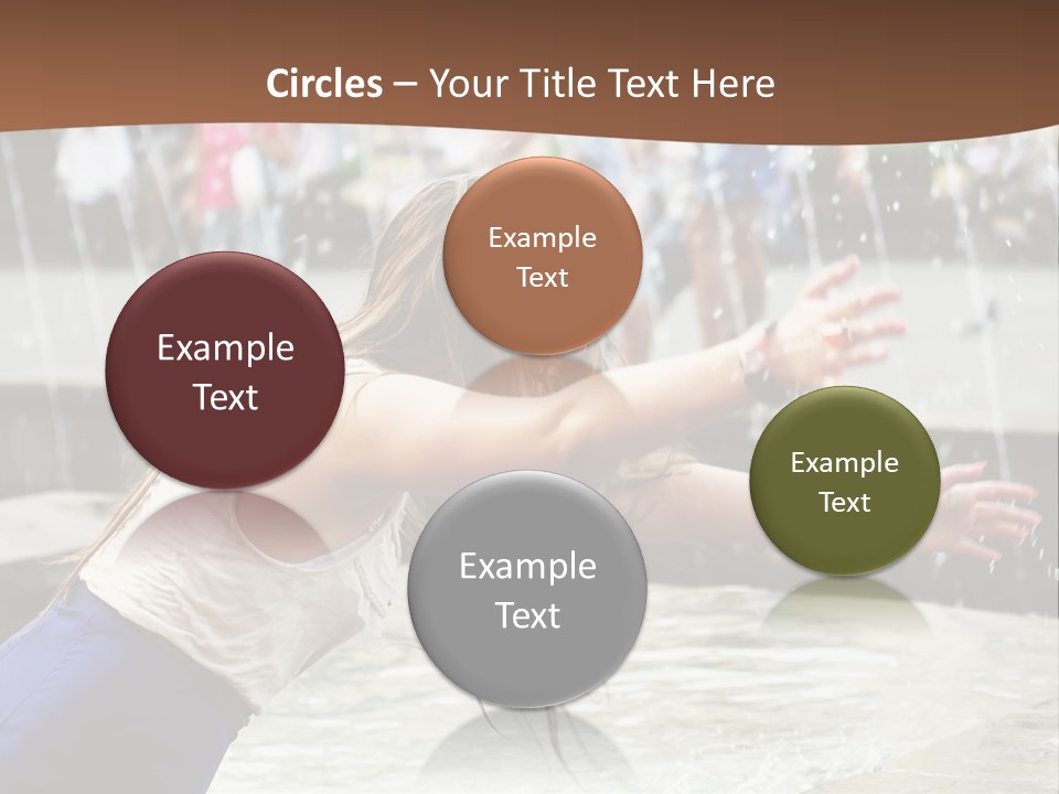 Temperature Enjoying Youth PowerPoint Template