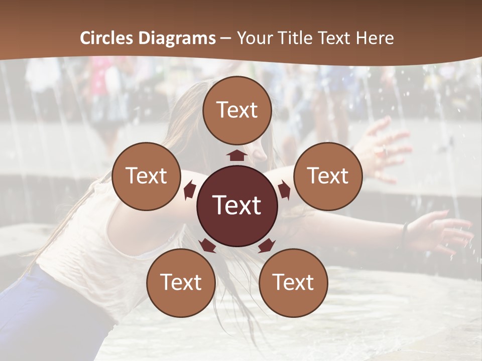 Temperature Enjoying Youth PowerPoint Template