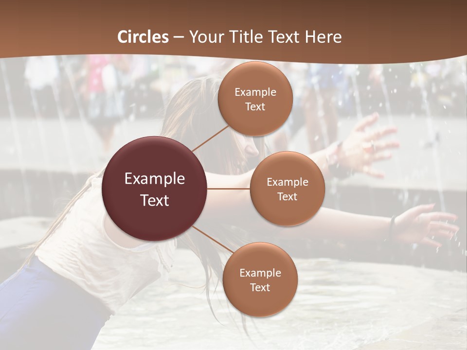 Temperature Enjoying Youth PowerPoint Template