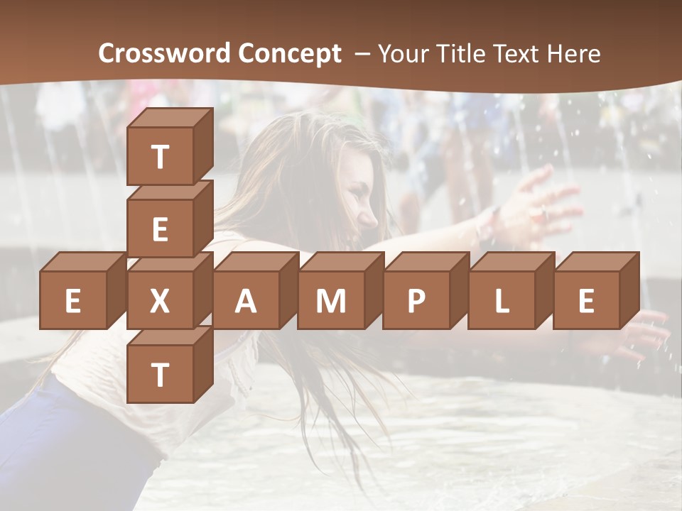 Temperature Enjoying Youth PowerPoint Template