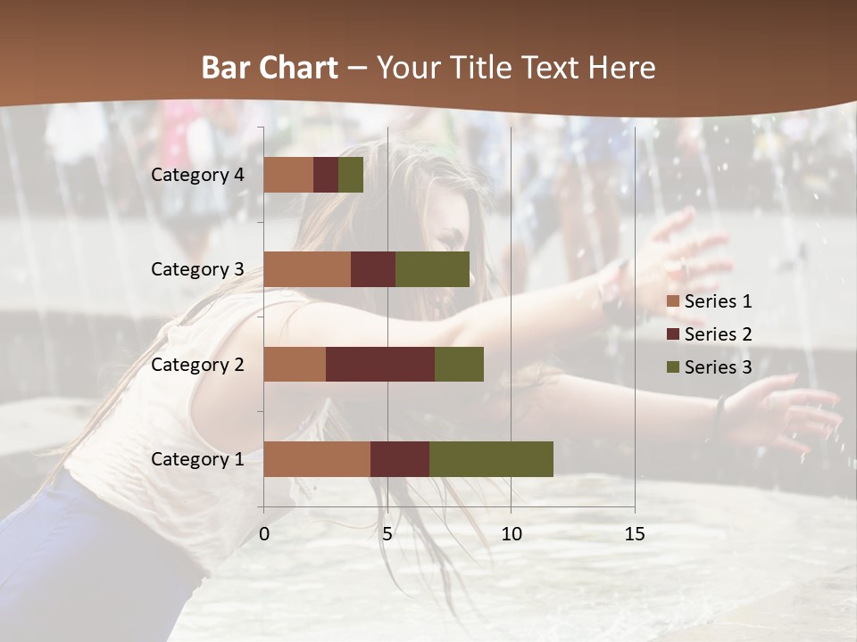 Temperature Enjoying Youth PowerPoint Template