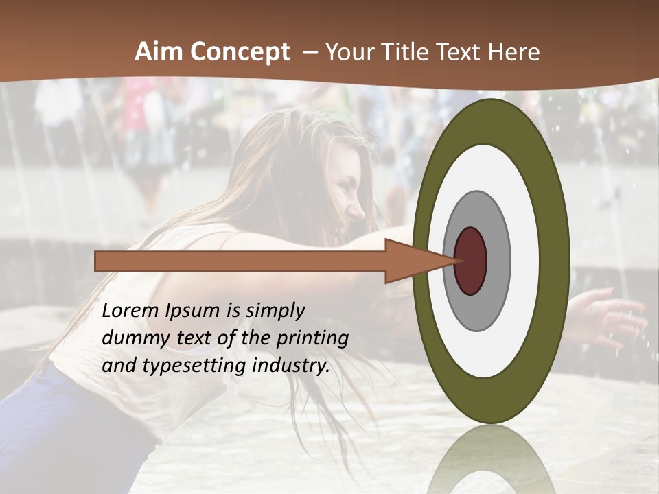 Temperature Enjoying Youth PowerPoint Template