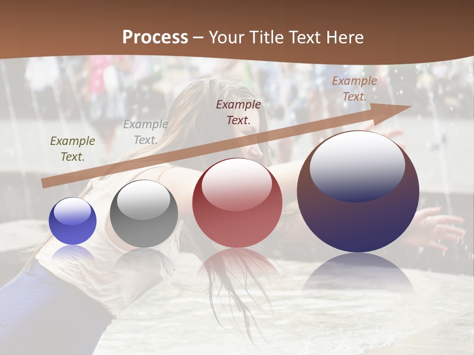 Temperature Enjoying Youth PowerPoint Template