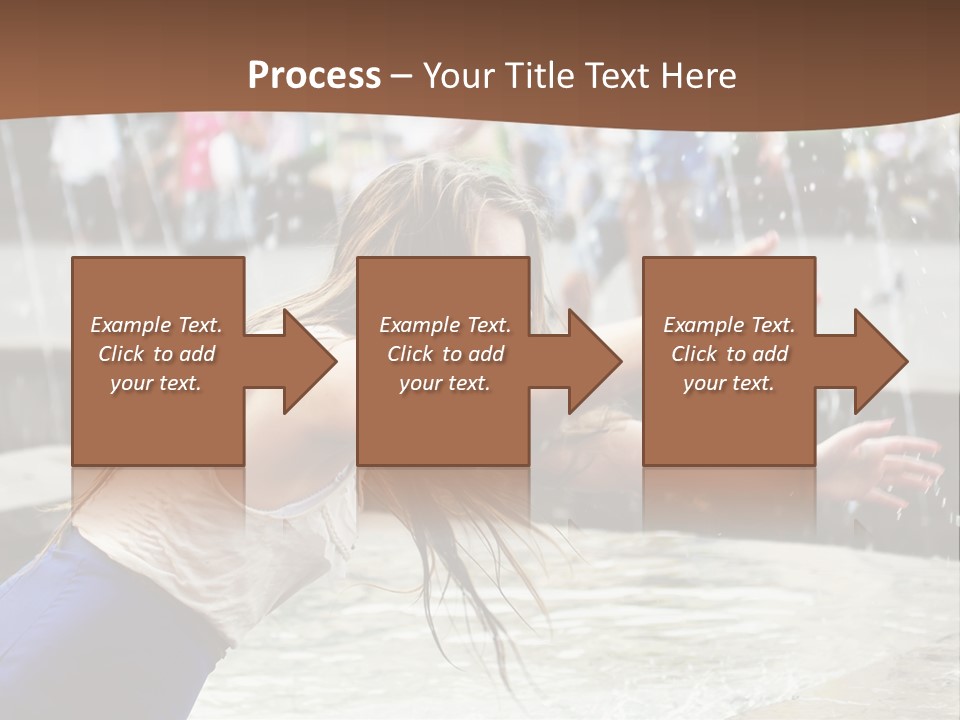 Temperature Enjoying Youth PowerPoint Template