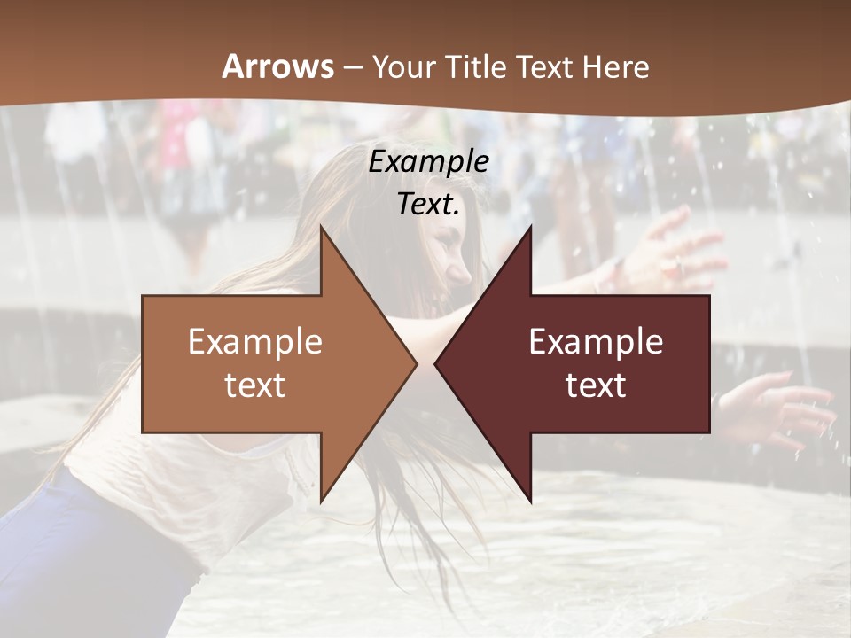 Temperature Enjoying Youth PowerPoint Template