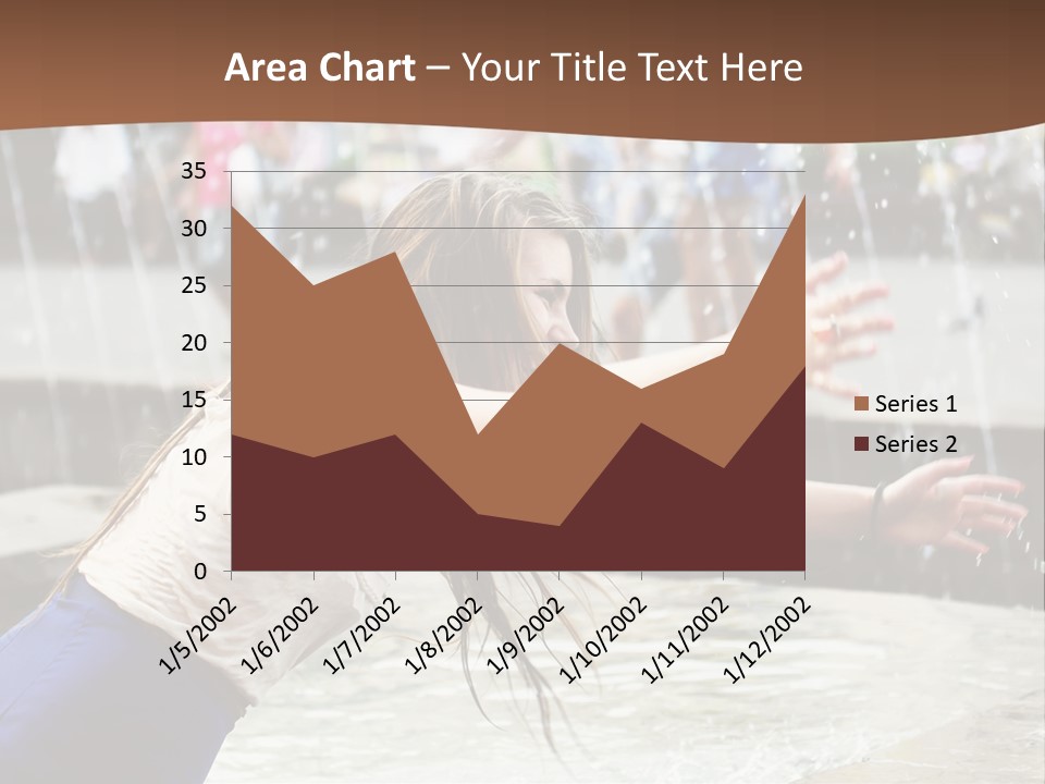 Temperature Enjoying Youth PowerPoint Template