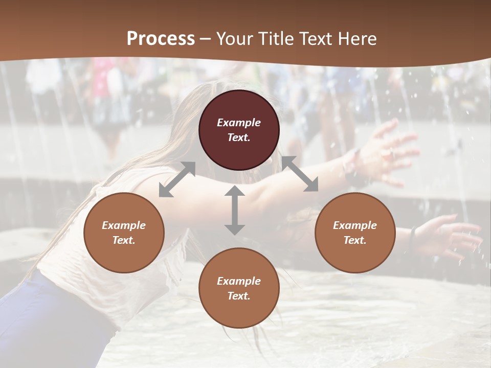 Temperature Enjoying Youth PowerPoint Template