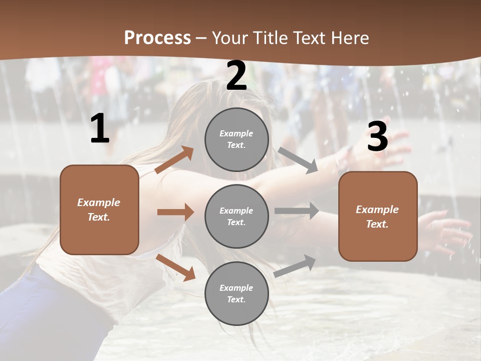 Temperature Enjoying Youth PowerPoint Template