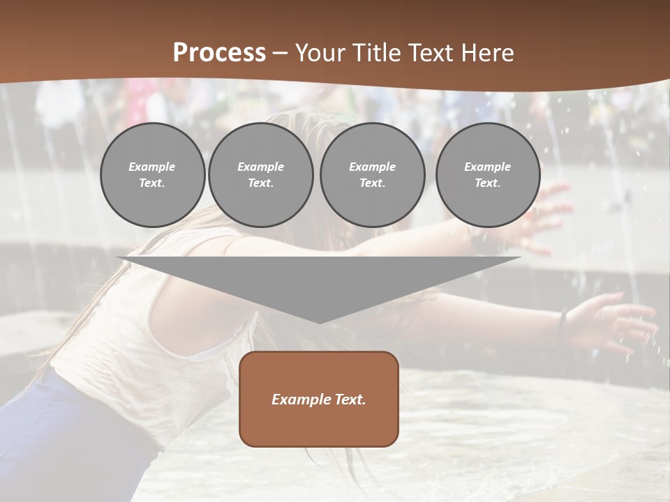 Temperature Enjoying Youth PowerPoint Template