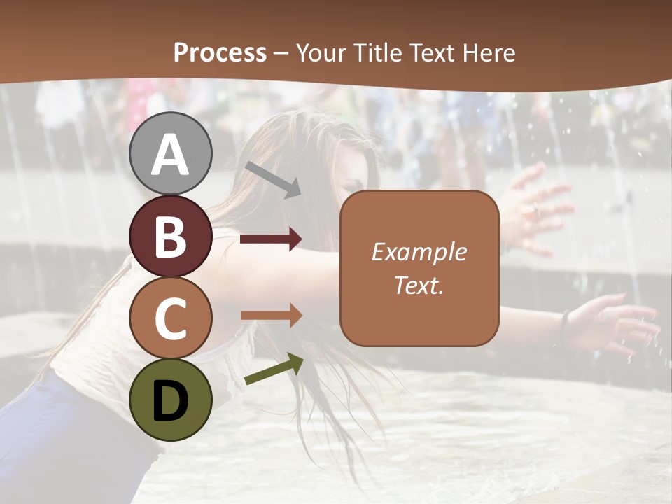 Temperature Enjoying Youth PowerPoint Template
