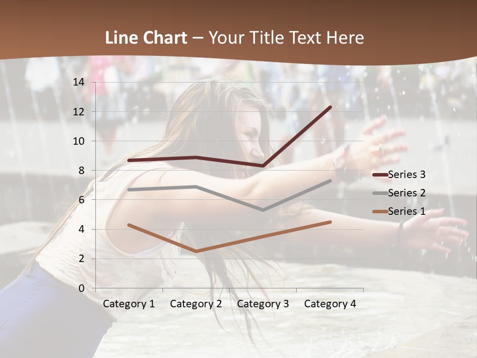 Temperature Enjoying Youth PowerPoint Template