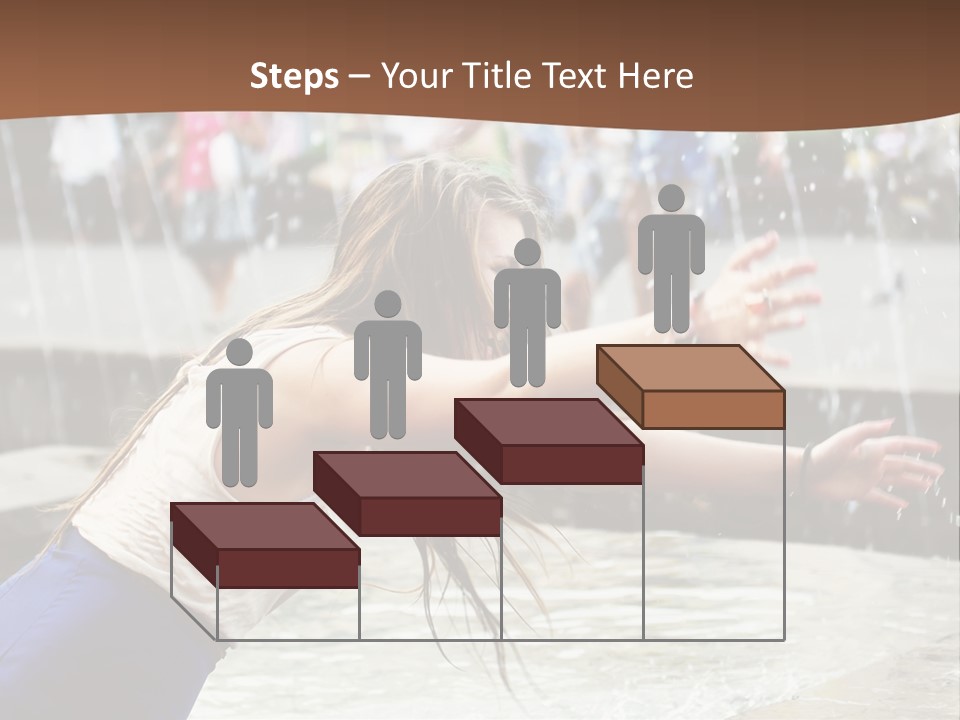 Temperature Enjoying Youth PowerPoint Template