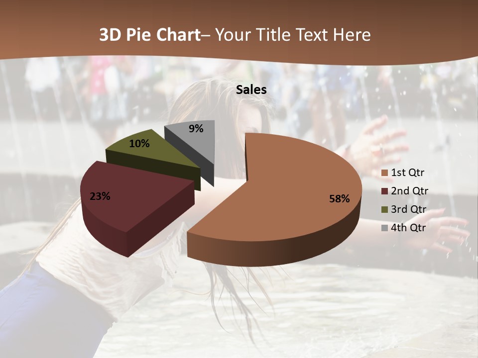 Temperature Enjoying Youth PowerPoint Template