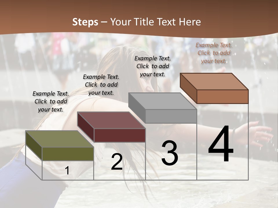Temperature Enjoying Youth PowerPoint Template