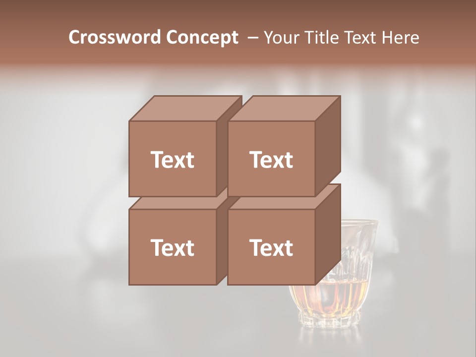 Upset People Table PowerPoint Template