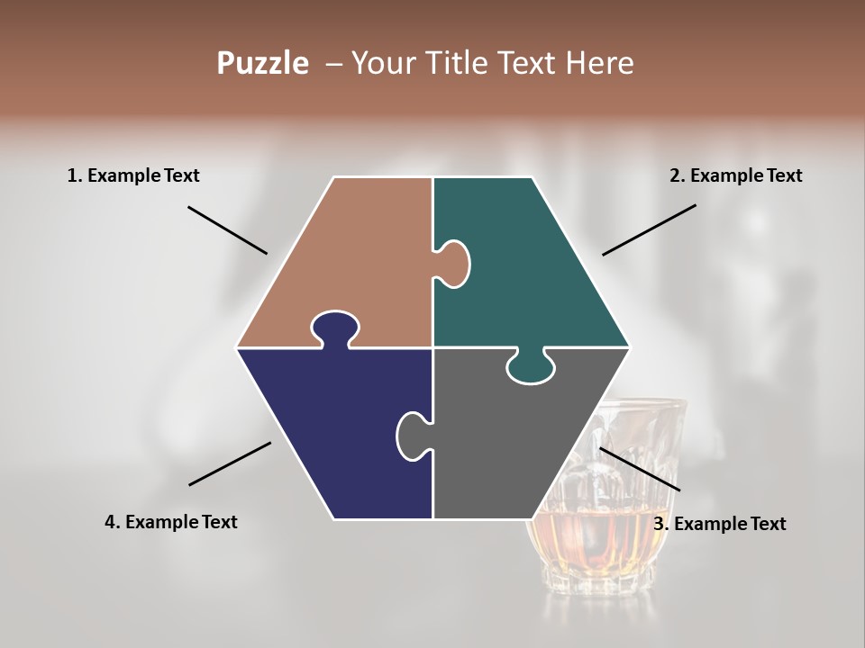 Upset People Table PowerPoint Template