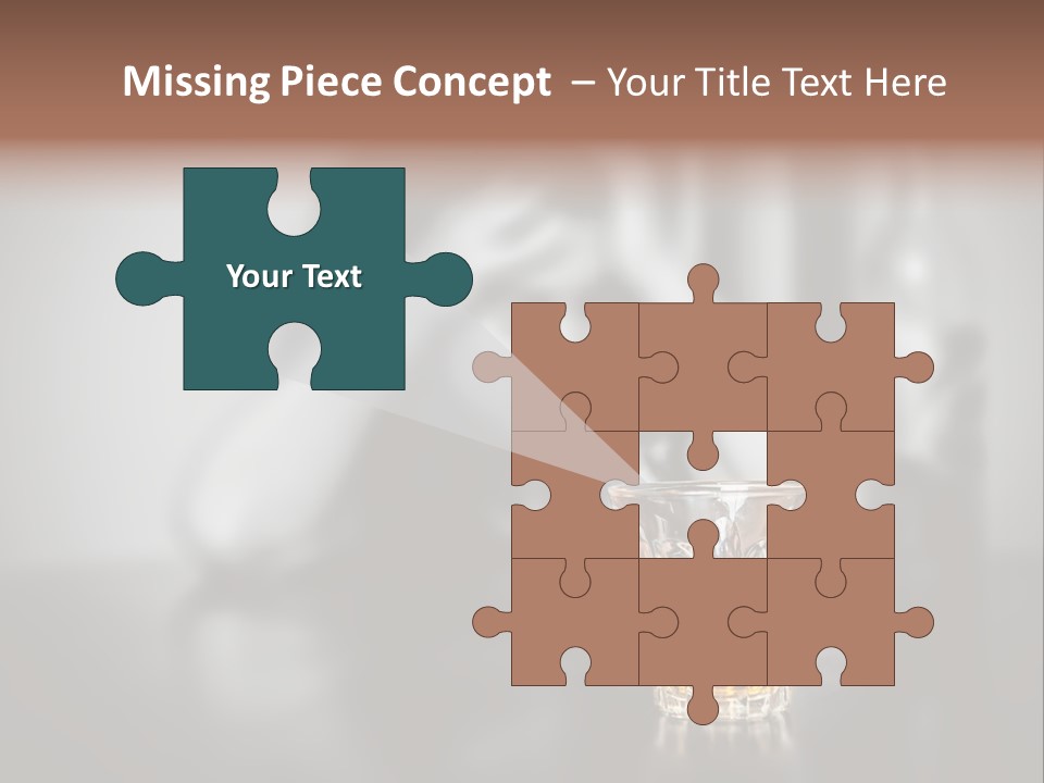 Upset People Table PowerPoint Template