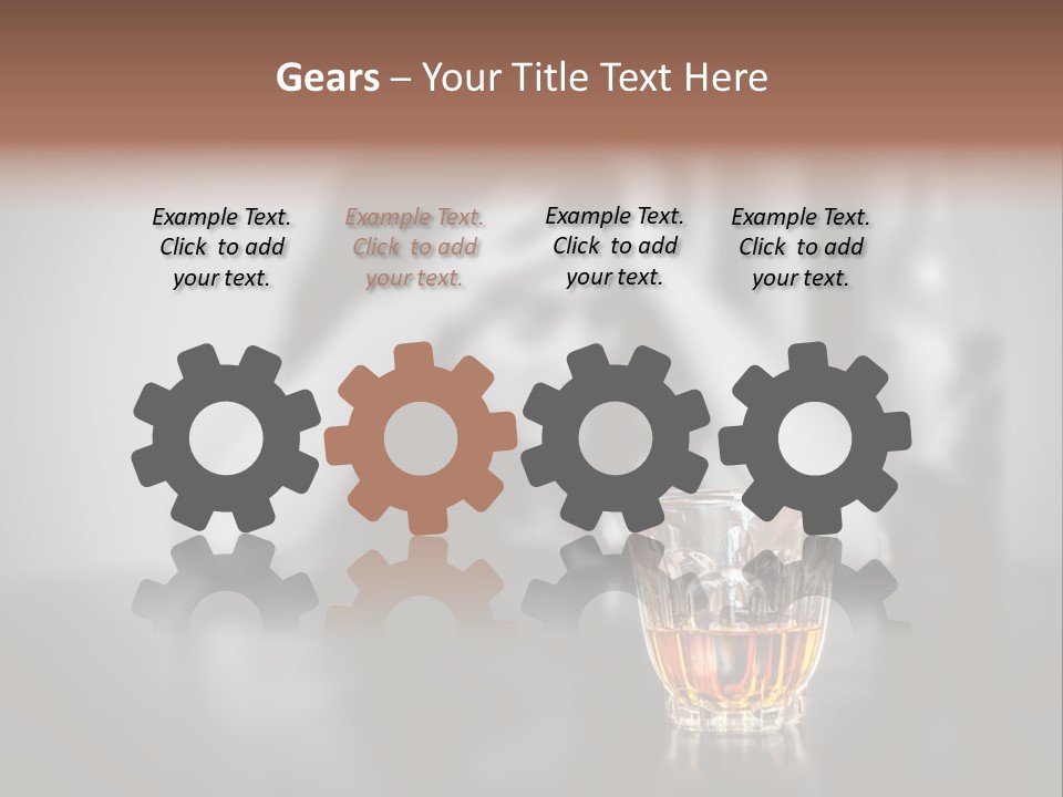 Upset People Table PowerPoint Template