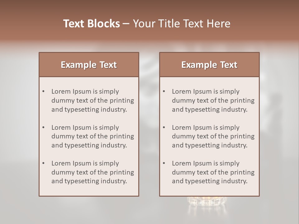 Upset People Table PowerPoint Template
