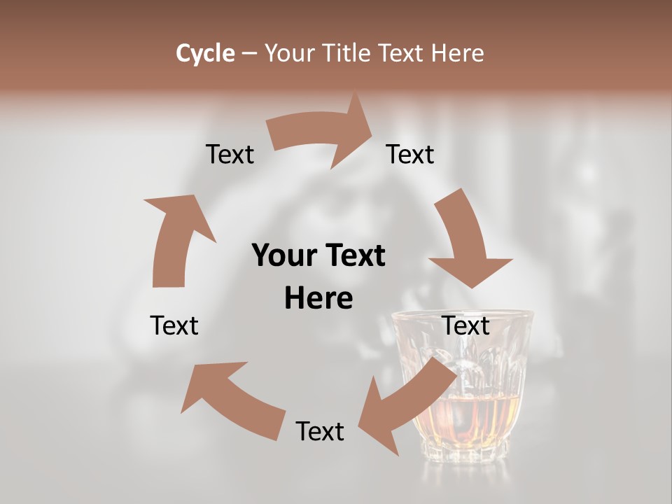 Upset People Table PowerPoint Template