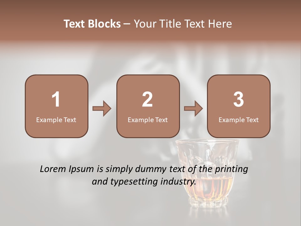 Upset People Table PowerPoint Template