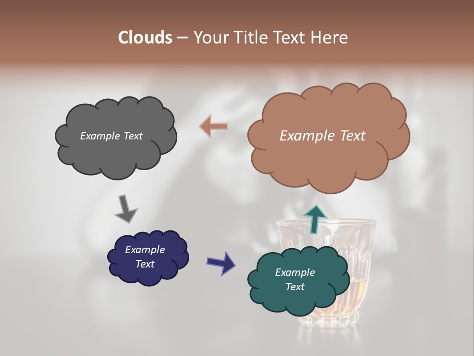 Upset People Table PowerPoint Template