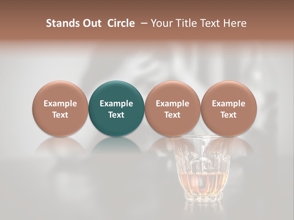 Upset People Table PowerPoint Template