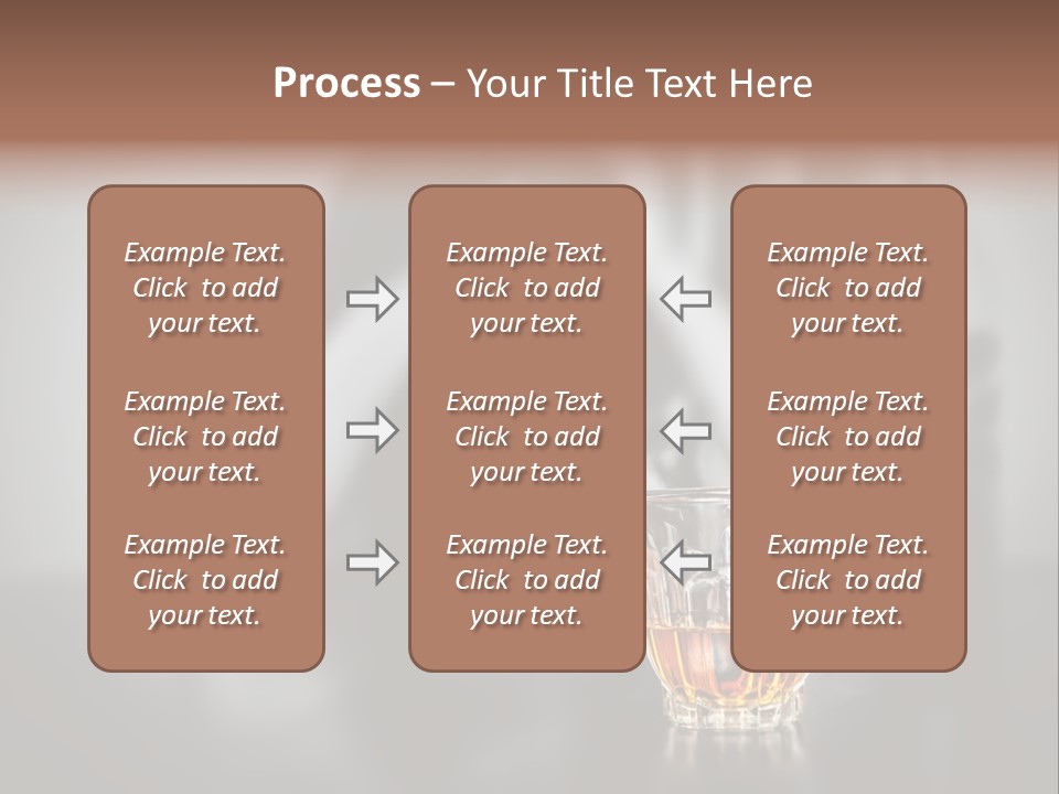 Upset People Table PowerPoint Template