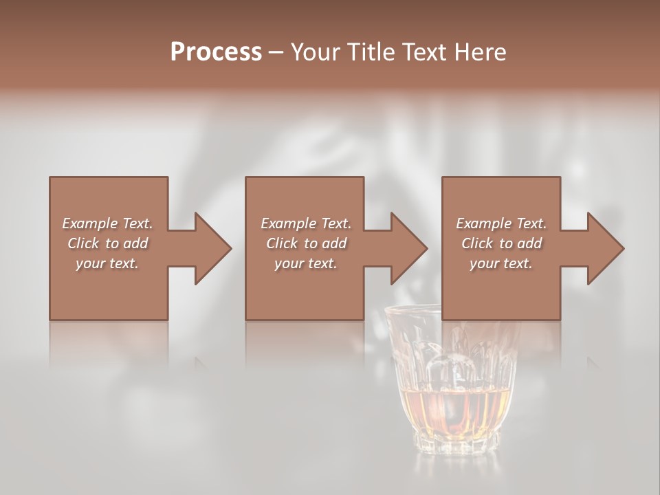 Upset People Table PowerPoint Template