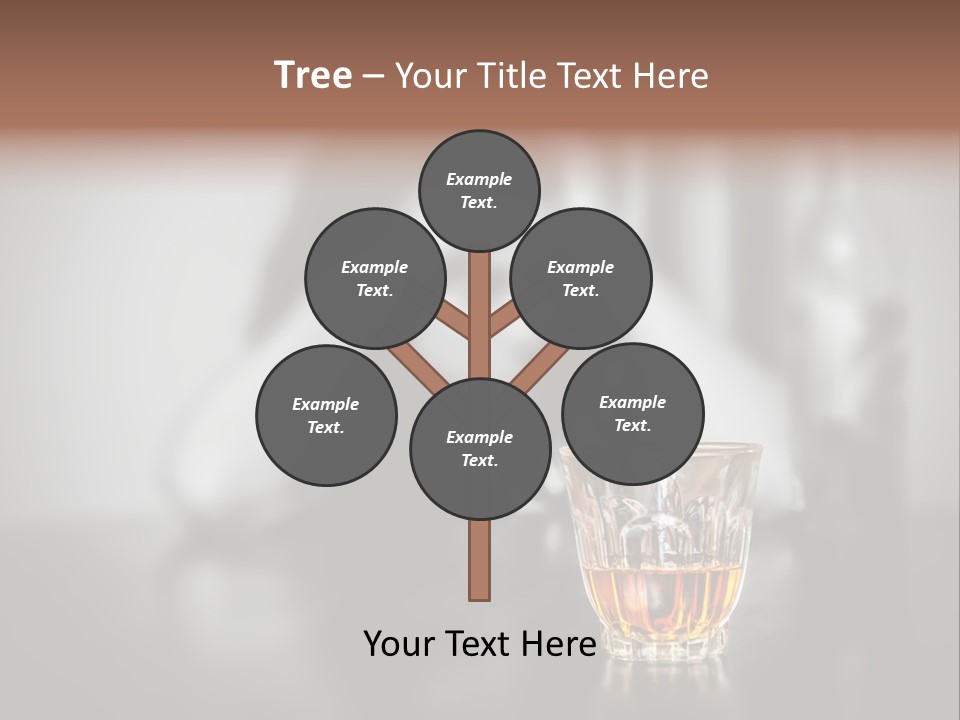 Upset People Table PowerPoint Template