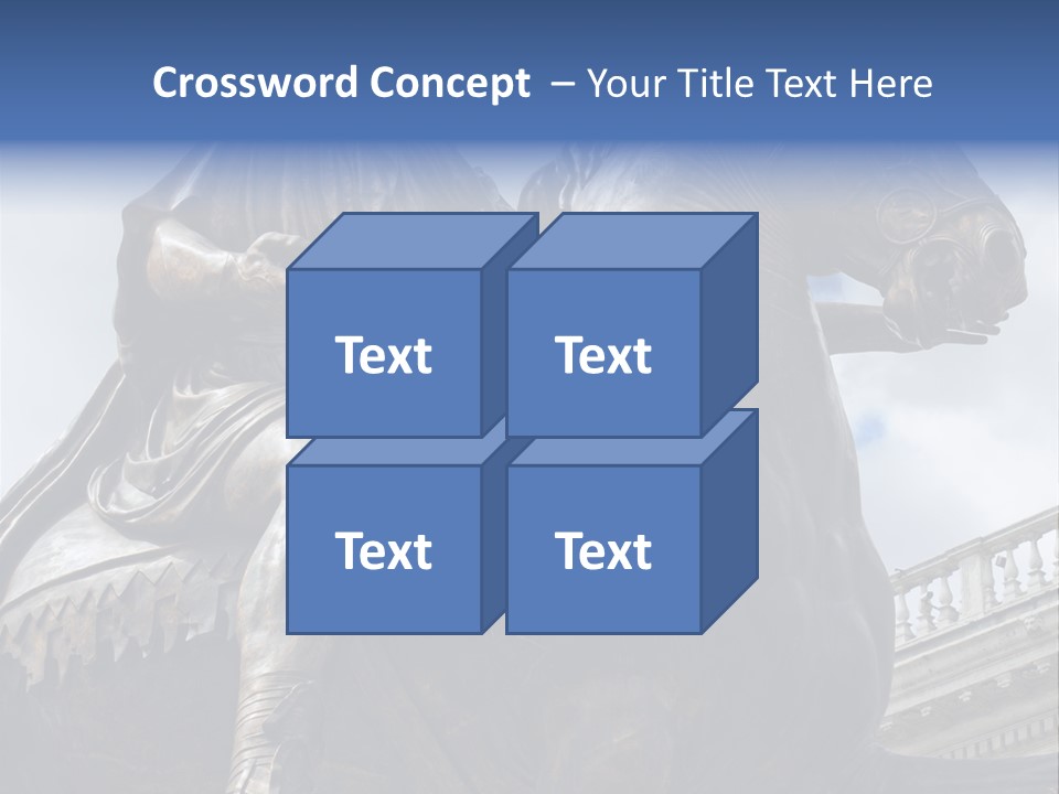 Emperor Marcus Aurelius Tunic PowerPoint Template