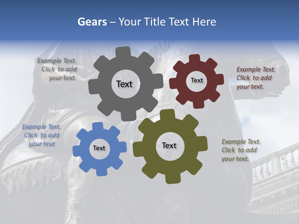 Emperor Marcus Aurelius Tunic PowerPoint Template