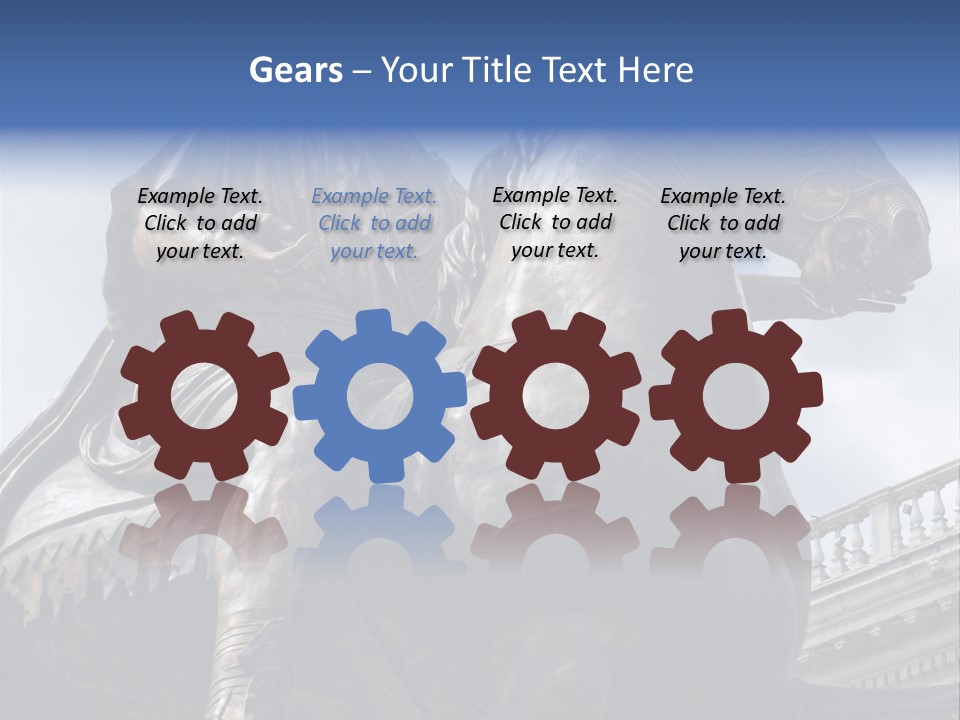 Emperor Marcus Aurelius Tunic PowerPoint Template