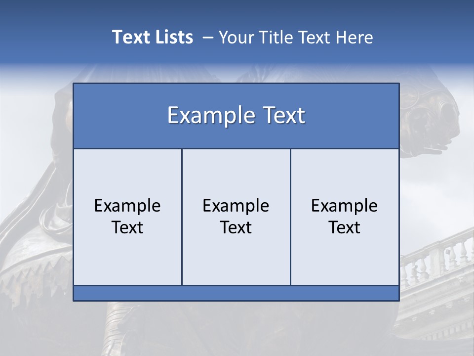 Emperor Marcus Aurelius Tunic PowerPoint Template