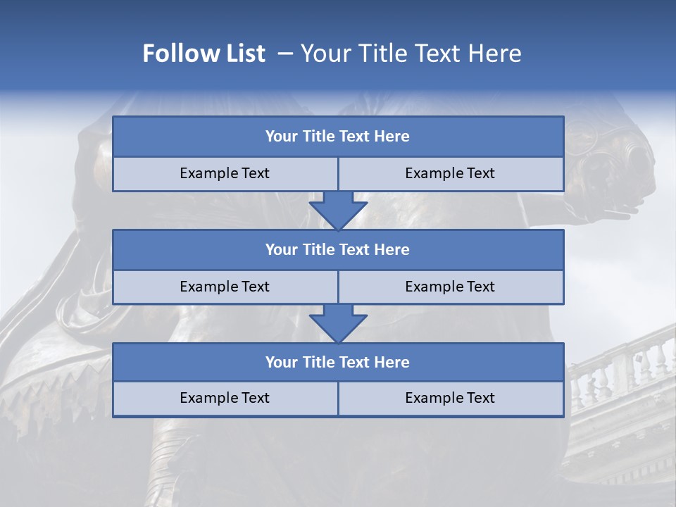 Emperor Marcus Aurelius Tunic PowerPoint Template