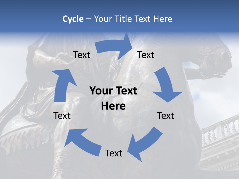 Emperor Marcus Aurelius Tunic PowerPoint Template