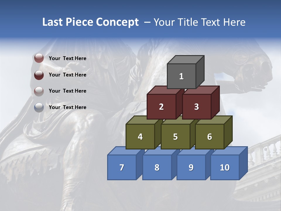 Emperor Marcus Aurelius Tunic PowerPoint Template