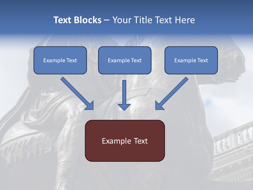 Emperor Marcus Aurelius Tunic PowerPoint Template