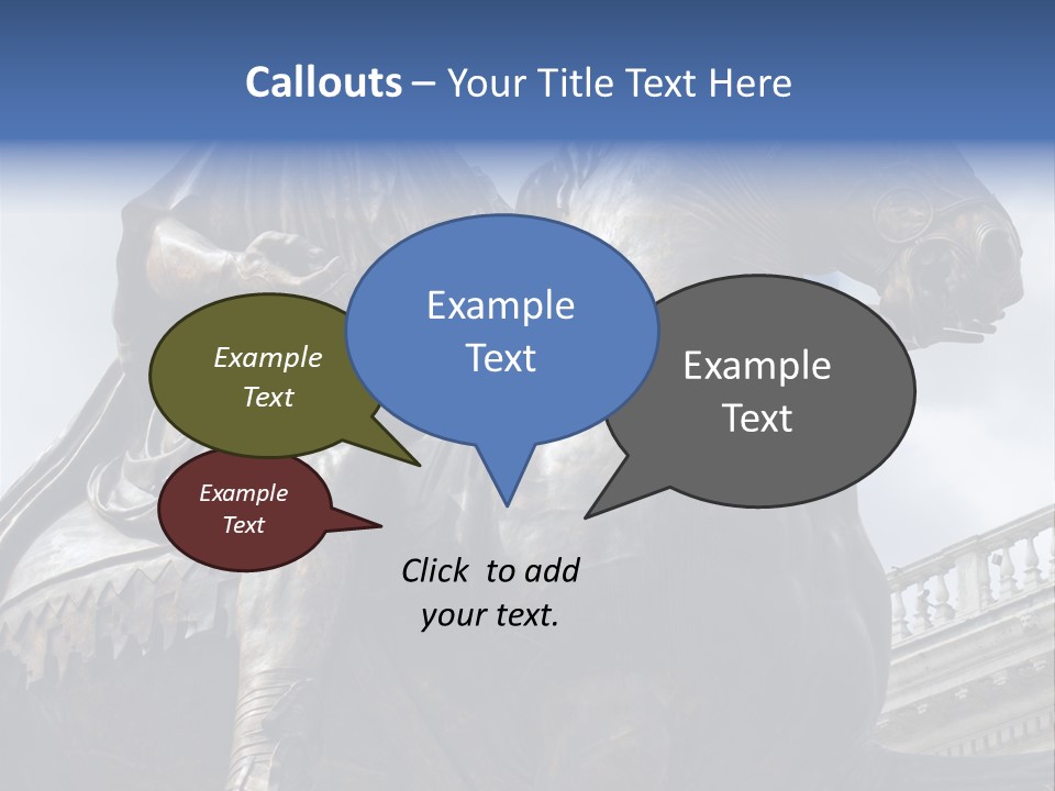 Emperor Marcus Aurelius Tunic PowerPoint Template