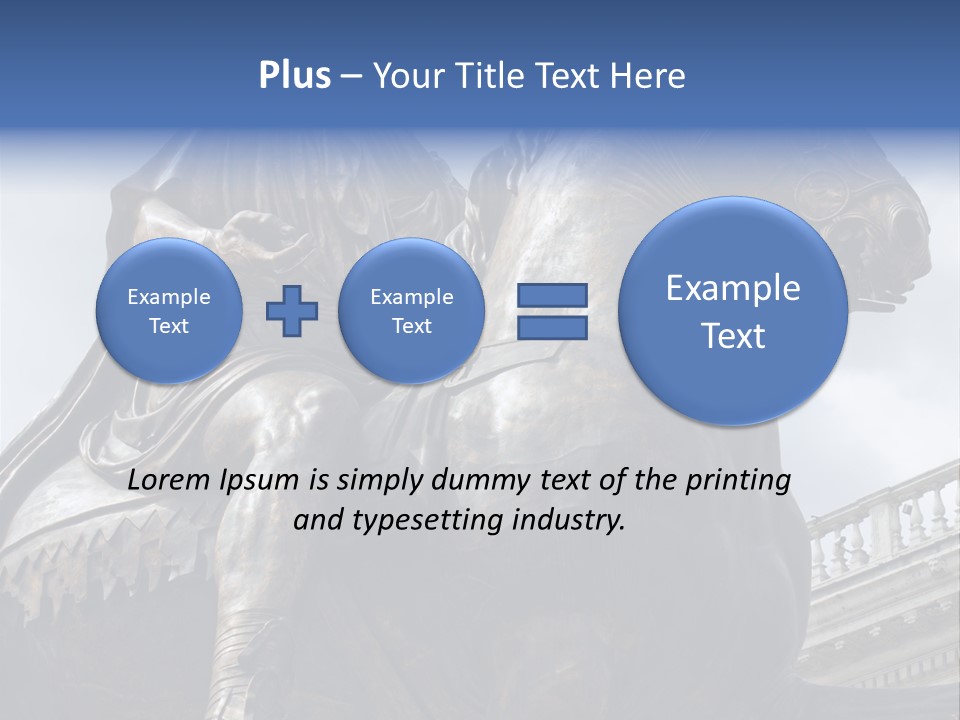 Emperor Marcus Aurelius Tunic PowerPoint Template