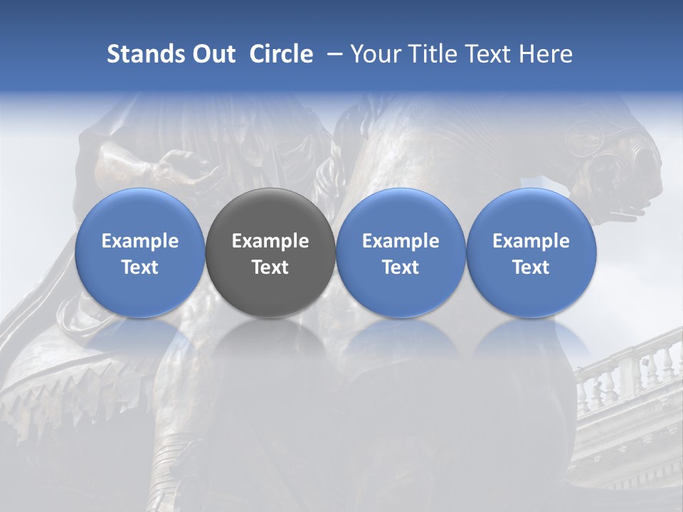 Emperor Marcus Aurelius Tunic PowerPoint Template