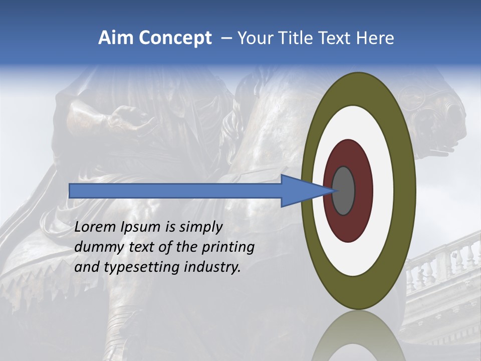 Emperor Marcus Aurelius Tunic PowerPoint Template