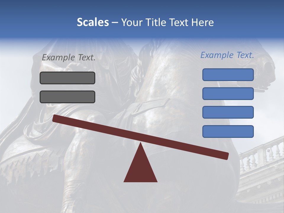 Emperor Marcus Aurelius Tunic PowerPoint Template