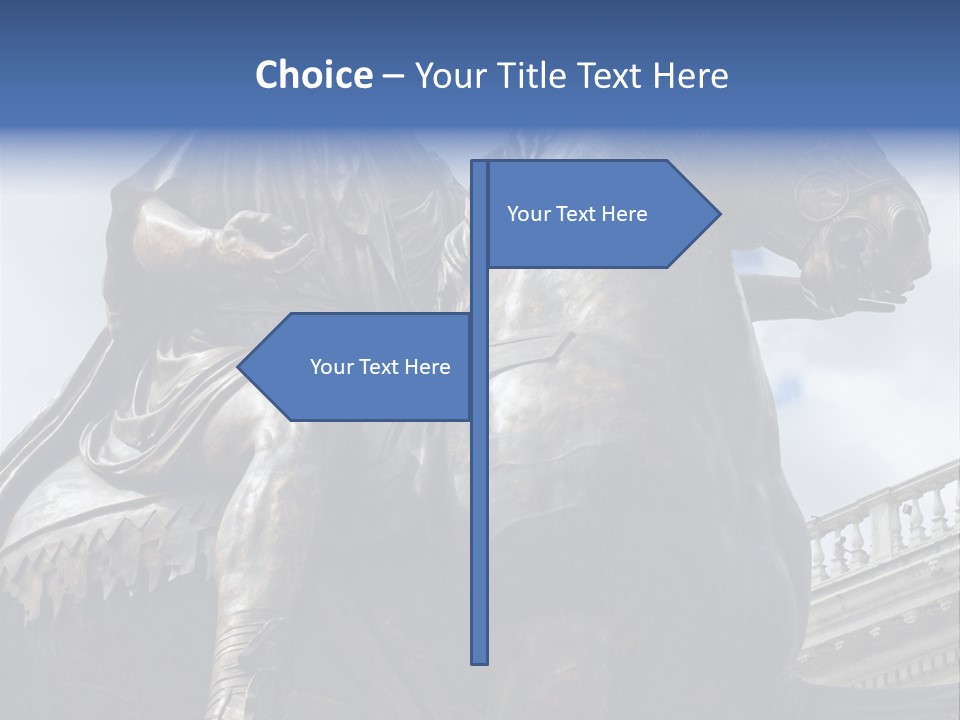 Emperor Marcus Aurelius Tunic PowerPoint Template