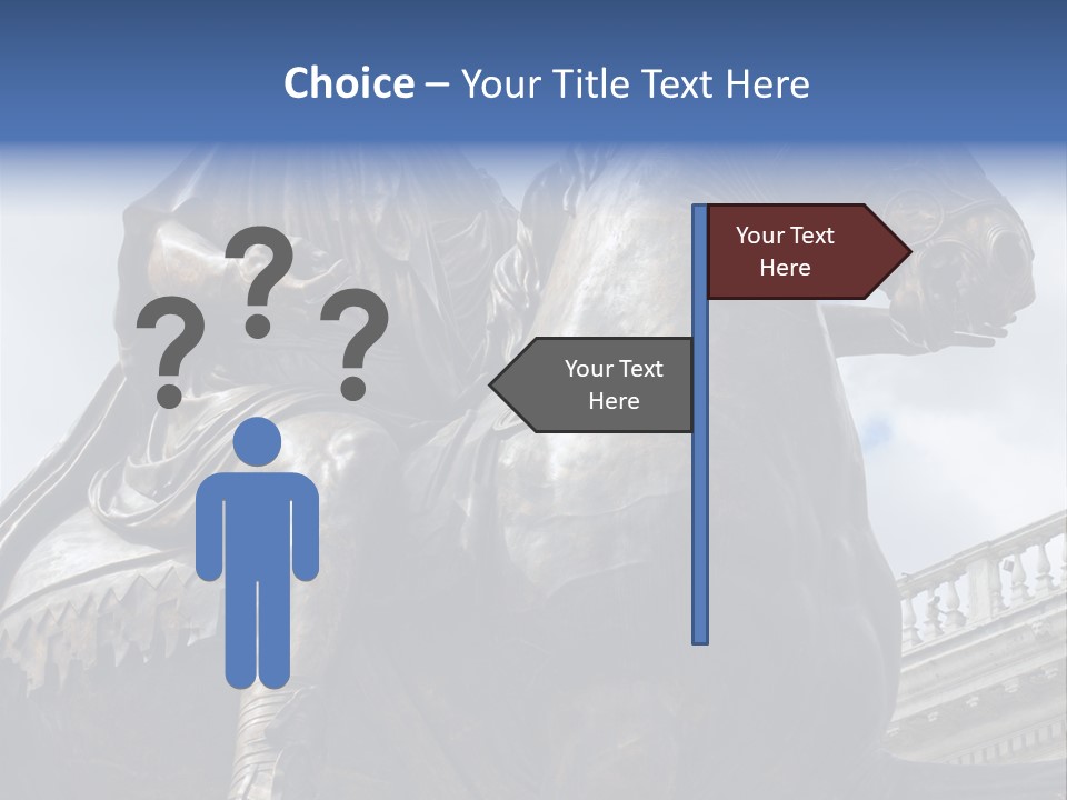 Emperor Marcus Aurelius Tunic PowerPoint Template