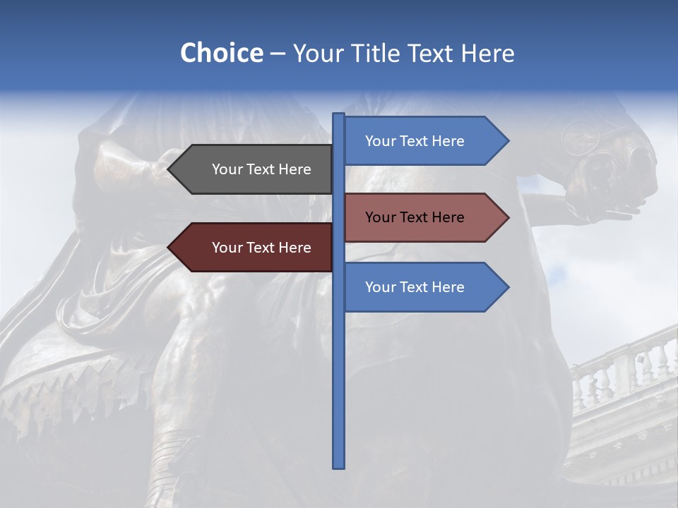 Emperor Marcus Aurelius Tunic PowerPoint Template