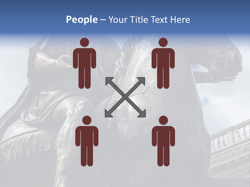 Emperor Marcus Aurelius Tunic PowerPoint Template